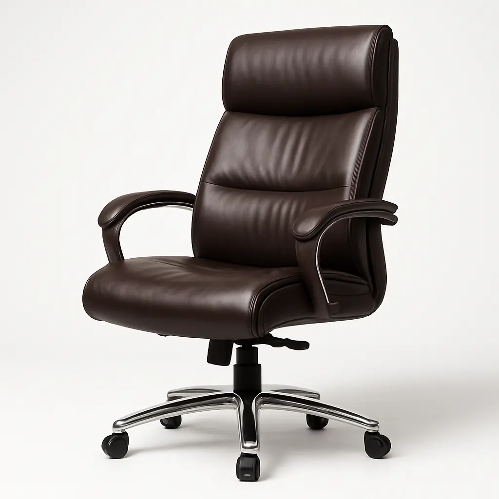 Executive High-Back Leather Chair